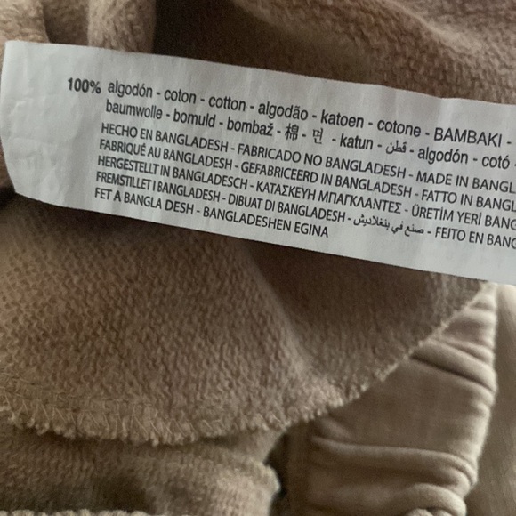 Zara Cozy Fleece Womens Joggers Jogging Pants Sweatpants Size S - Picture 6 of 6